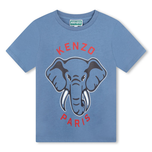 KENZO ELEPHANT BLUE T SHIRT K60748