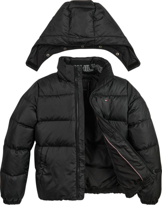 Tommy Hilfiger  Black Essential Down Puffer Jacket