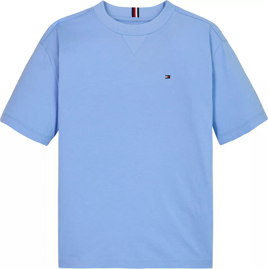 TOMMY HILFIGER SKY BLUE T SHIRT KB0KB08575C1Z