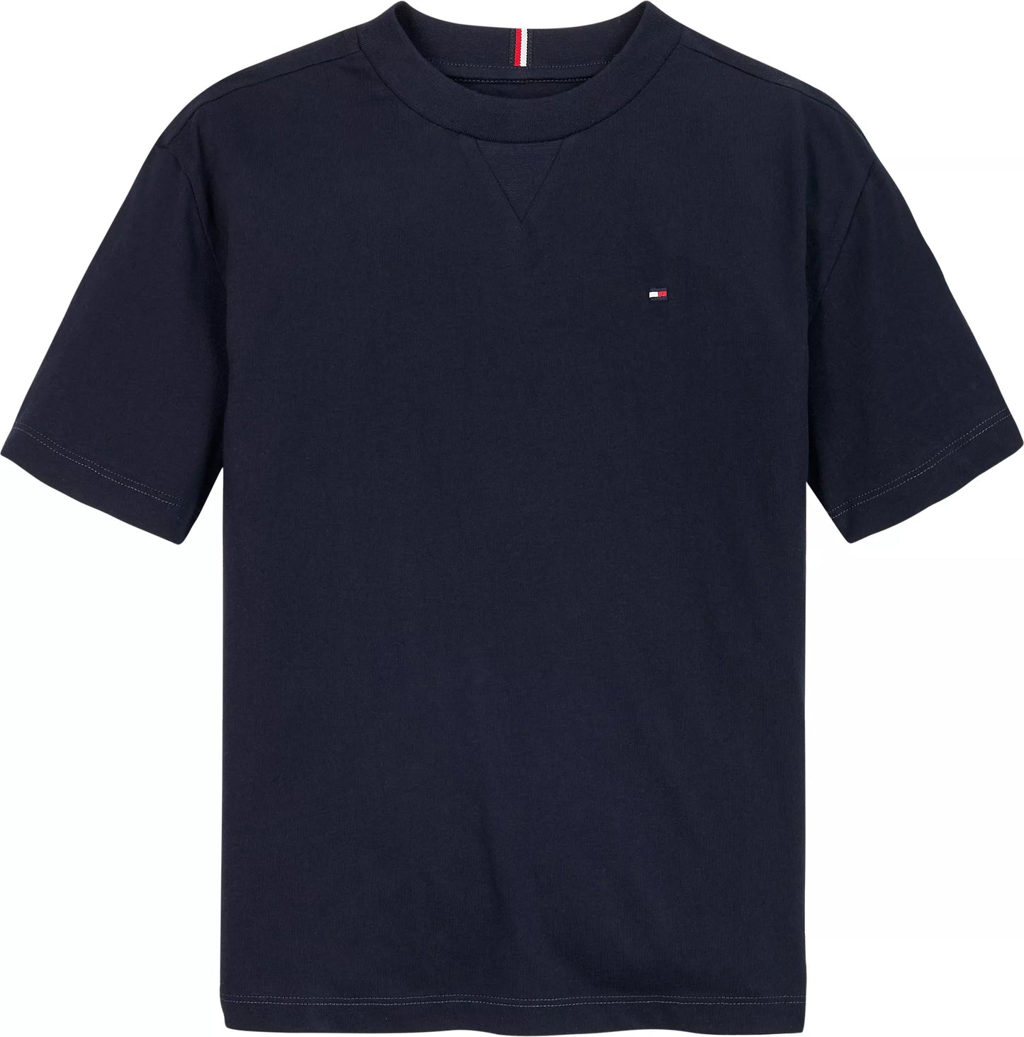 TOMMY HILFIGER NAVY COTTON T SHIRT KB0KB08575DW5