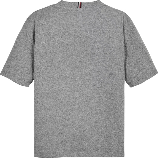 TOMMY HILFIGER GREY T SHIRT KB0KB08575PX9