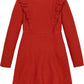 TOMMY HILFIGER RUFFLE DRESS KG0KG08021XNN