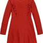 TOMMY HILFIGER RUFFLE DRESS KG0KG08021XNN