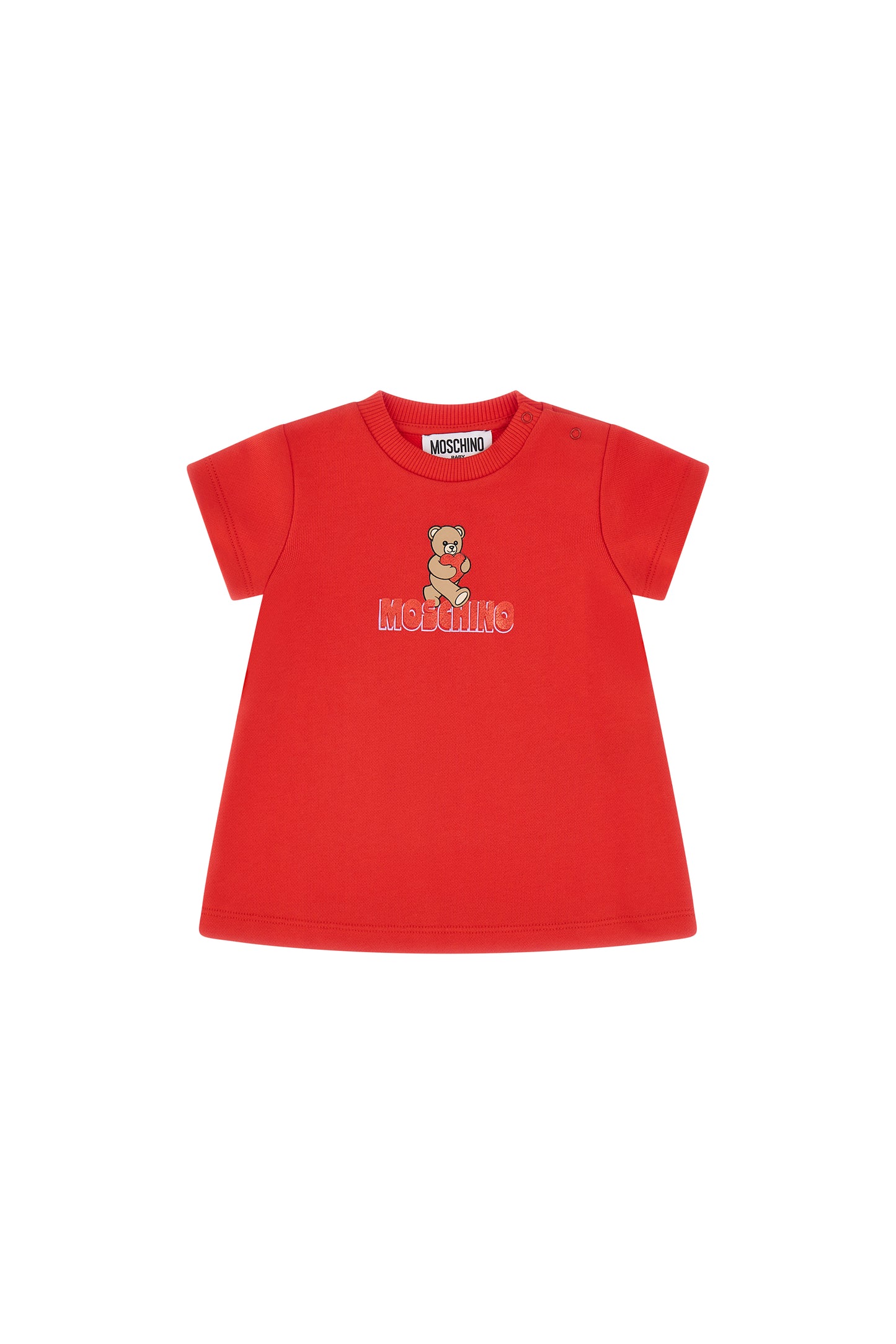 MOSCHINO GIRL BABY/TODDLER POPPY RED DRESS MAV0C9