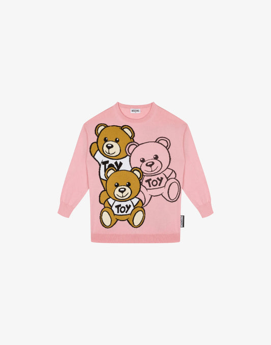 Moschino Girl Pink Sweatshirt
