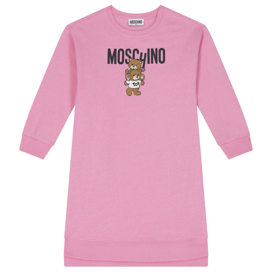 MOSCHINO PINK TEDDY DRESS