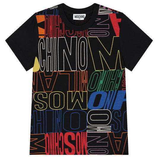 Moschino All Over Logo T shirt