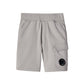 C.P. COMPANY BOYS SMOKE GREY SHORTS CPQ002