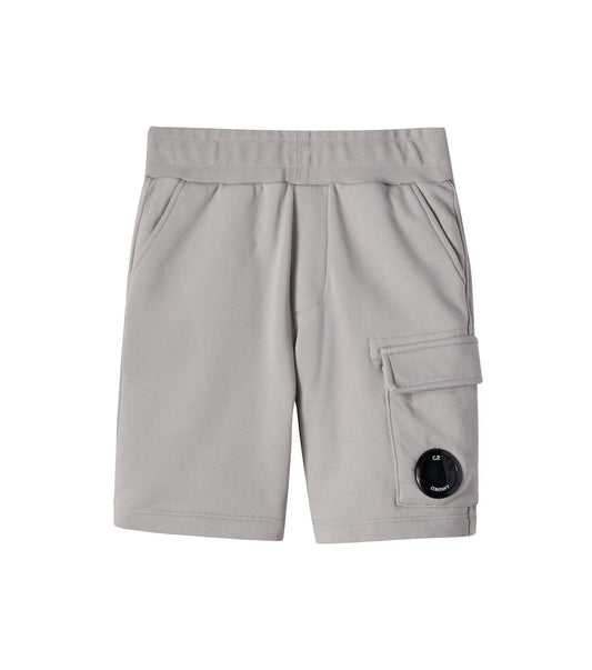 C.P. COMPANY BOYS SMOKE GREY SHORTS CPQ002