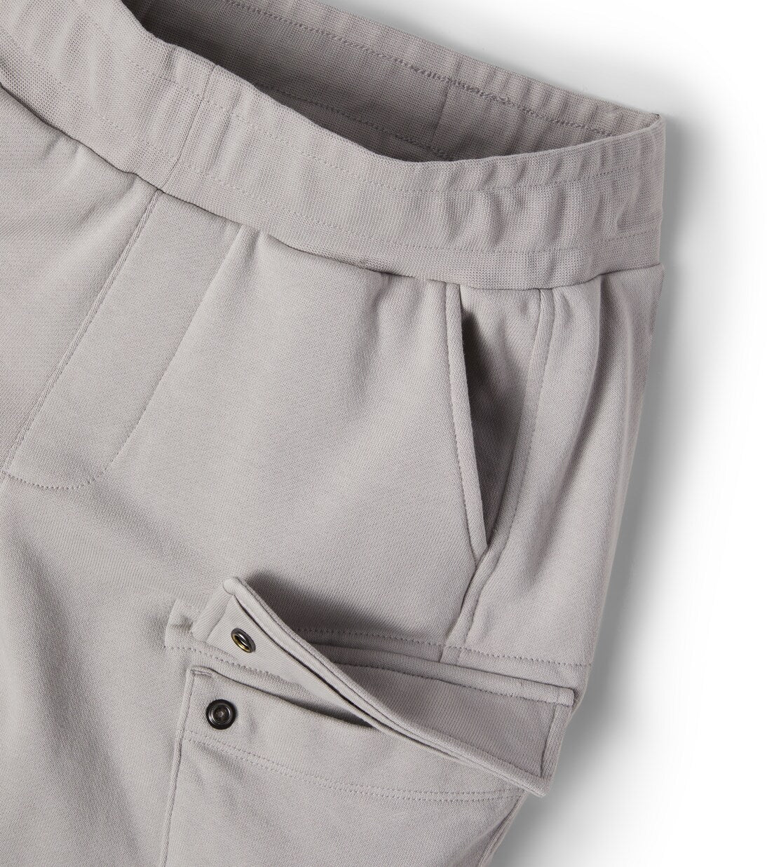 C.P. COMPANY BOYS SMOKE GREY SHORTS CPQ002