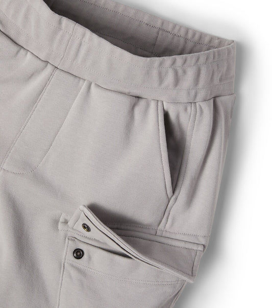 C.P. COMPANY BOYS SMOKE GREY SHORTS CPQ002