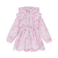A DEE RIVER BOW PRINT PINK BLOSSOM HOODED JACKET S261201