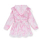 A DEE RIVER BOW PRINT PINK BLOSSOM HOODED JACKET S261201