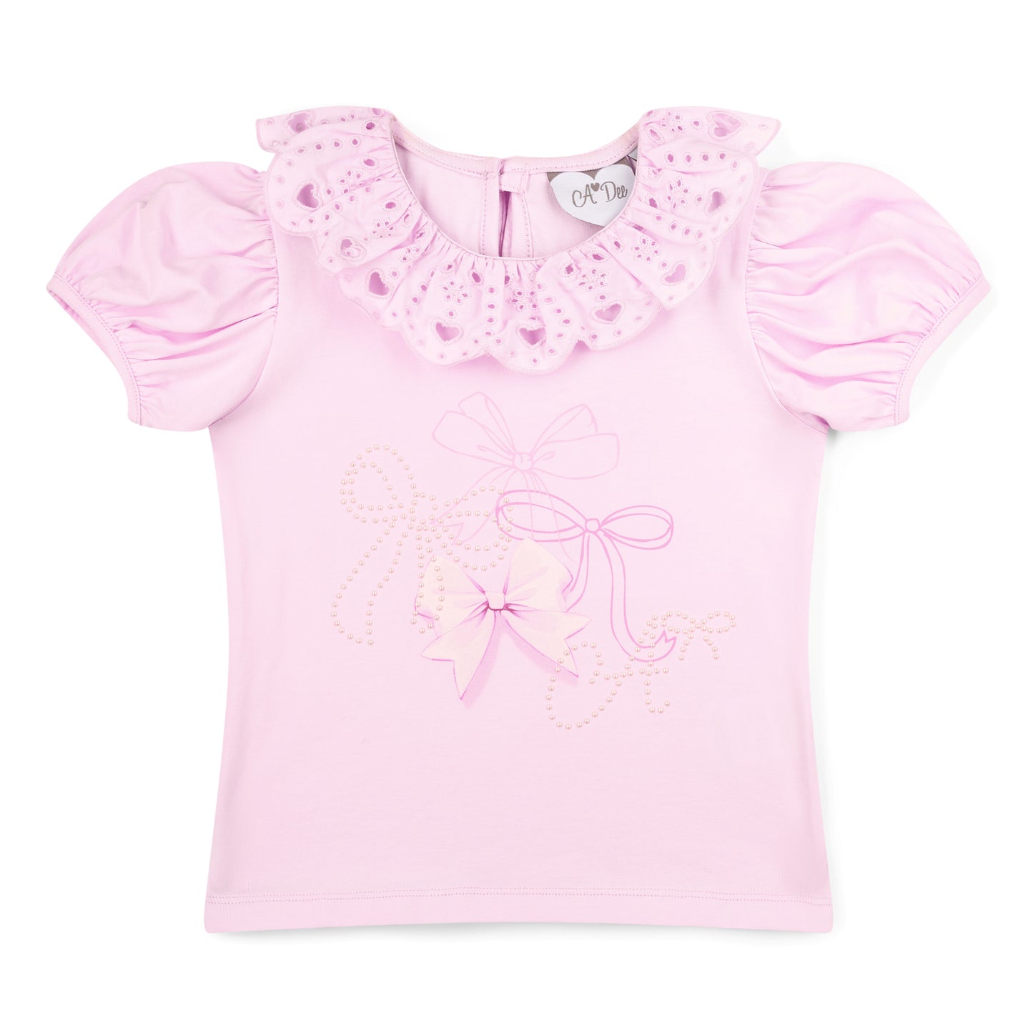 A DEE RIRI BOW PRINT SKIRT SET S261501