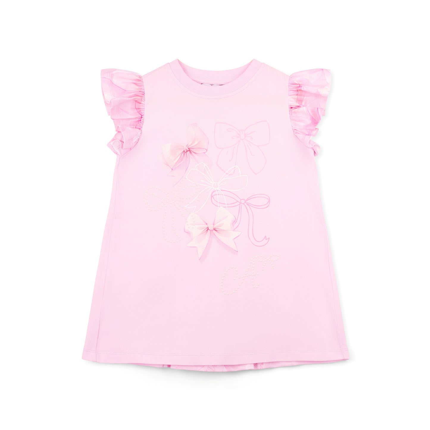 A DEE RIA BOW PRINT LEGGING SET  S261509