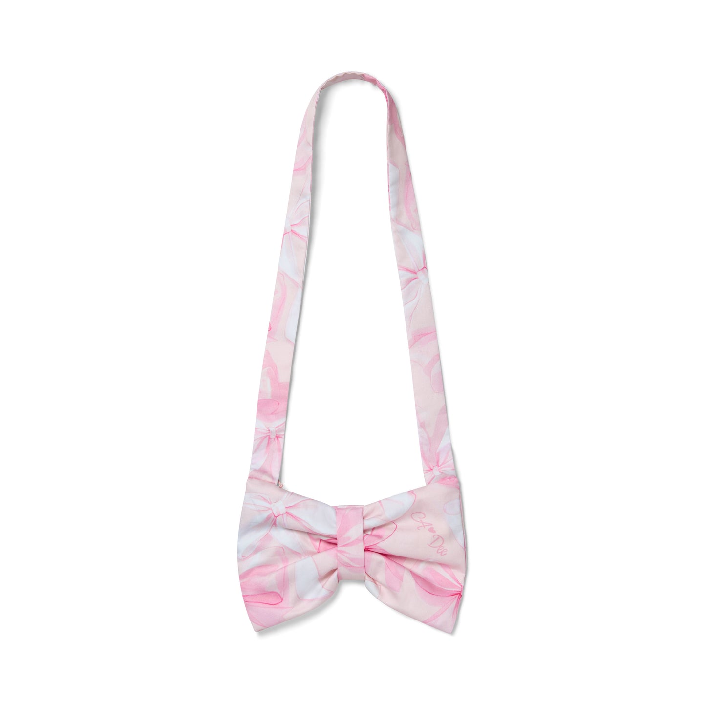 A DEE RYLEE PINK BOW PRINT HANDBAG S261910
