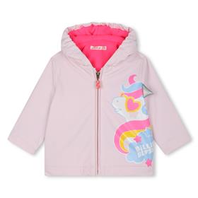 BILLIEBLUSH PINK TODDLER RAINCOAT U20403