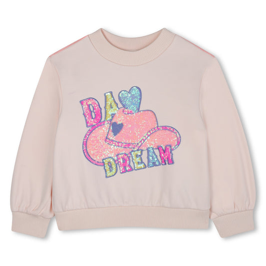 BILLIEBLUSH GIRLS PINK SWEATSHIRT U21371