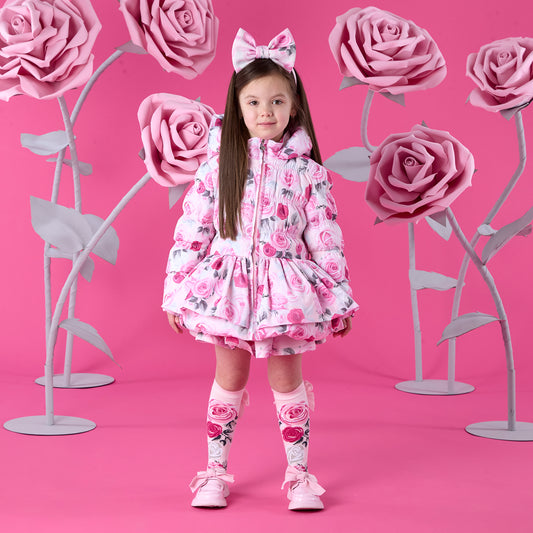 A DEE AVA ROSE PRINT JACKET W261201
