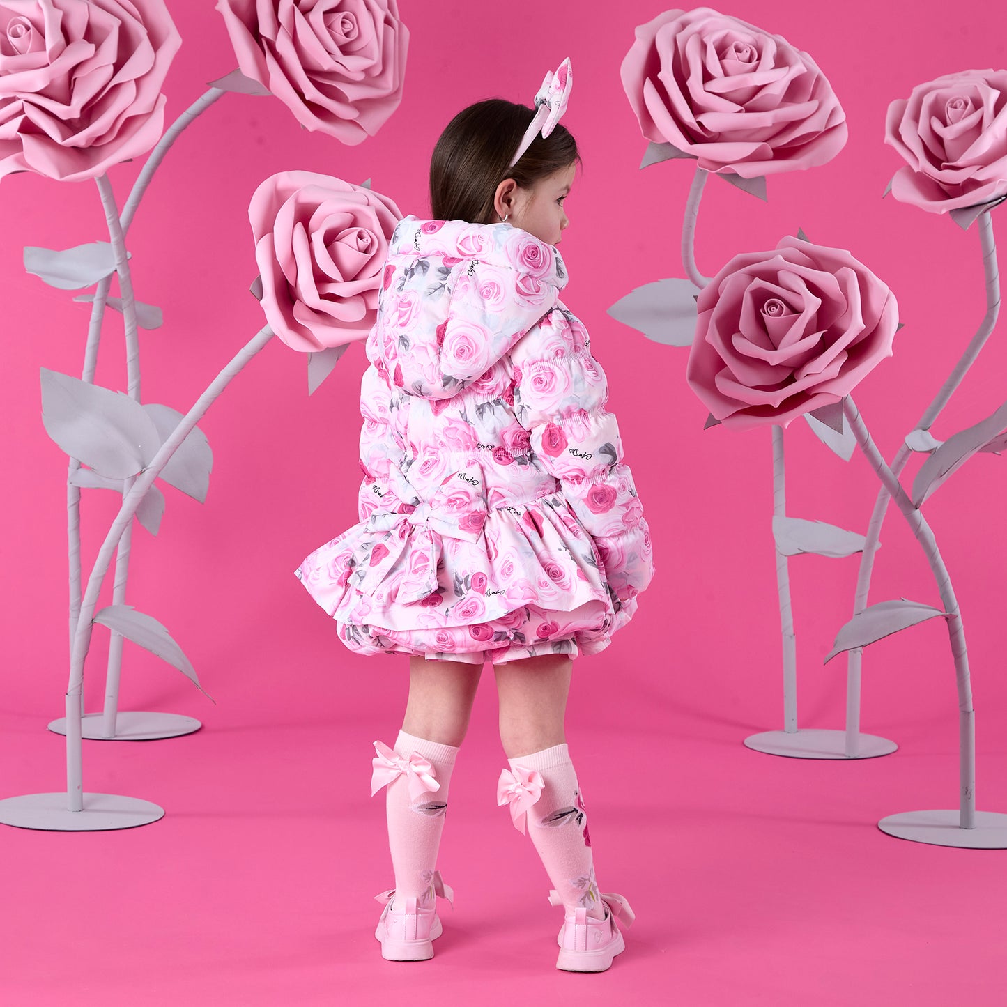 A DEE AVA ROSE PRINT JACKET W261201
