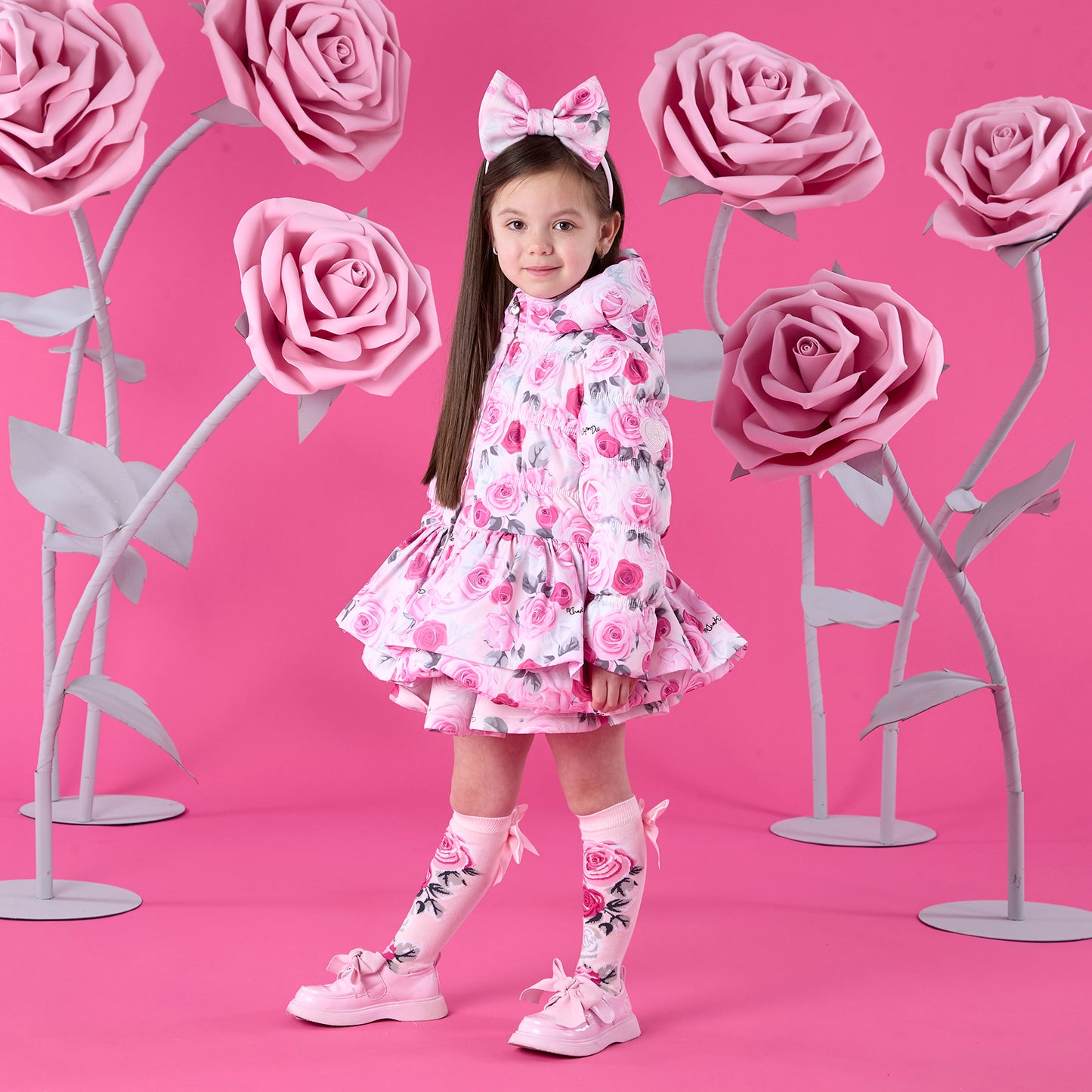 A DEE AVA ROSE PRINT JACKET W261201