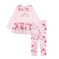 A DEE ADELINE ROSE PRINT PEPLUM LEGGING SET W261501