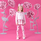 A DEE ADELINE ROSE PRINT PEPLUM LEGGING SET W261501