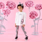 A DEE ARABELLA HOUNDSTOOTH PRINT LEGGING SET W261510