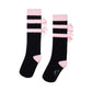A DEE ASTRID STRIPE AND BOW KNEE HIGH SOCKS W261906
