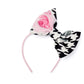 A DEE ALLIE PRINTED BOW HEADBAND W261907