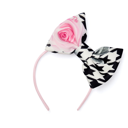 A DEE ALLIE PRINTED BOW HEADBAND W261907