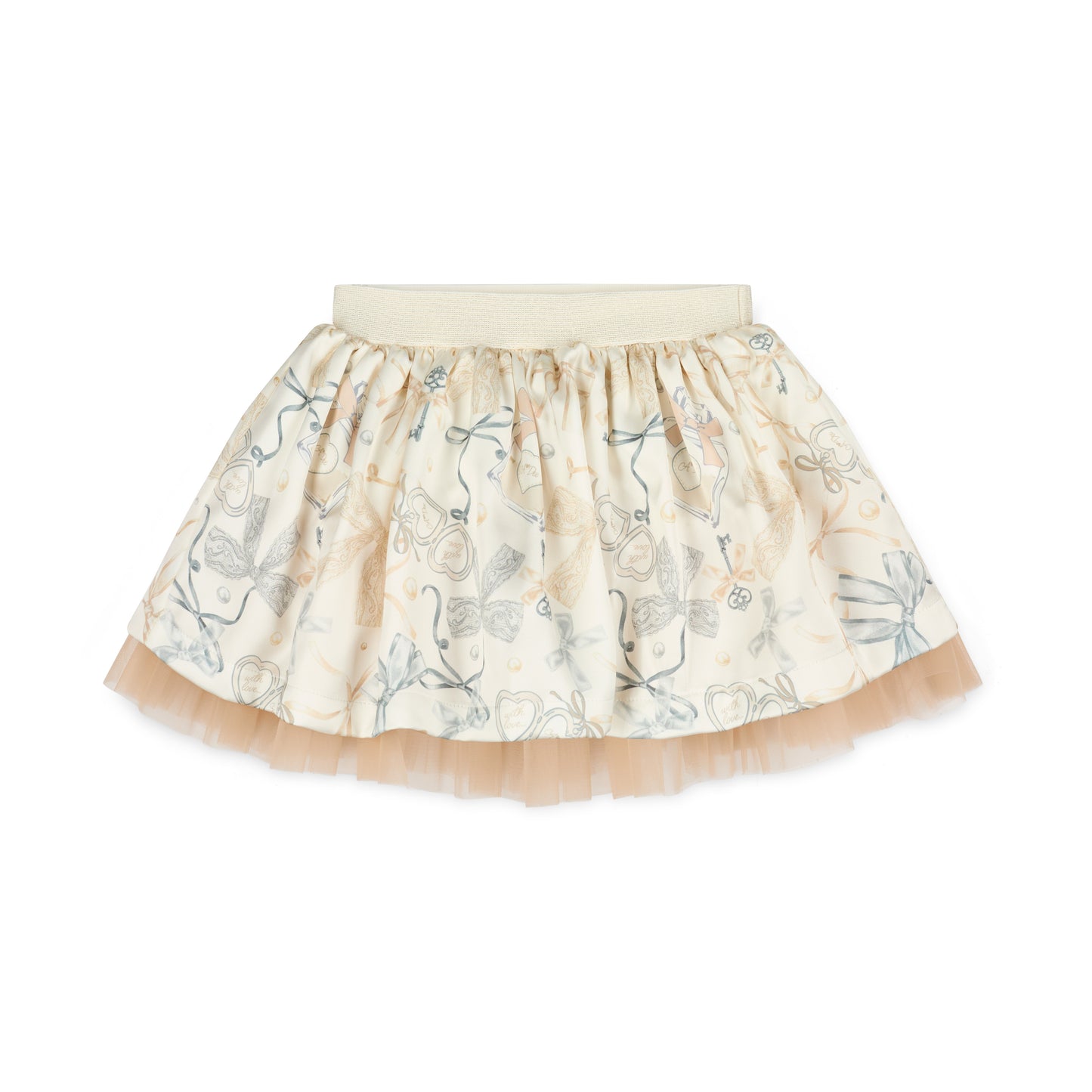 A DEE BRIE BOW PRINT SKIRT SET W262513