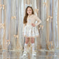 A DEE BRIE BOW PRINT SKIRT SET W262513