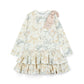 ADEE BAILEY BOW PRINT JERSEY DRESS W262708