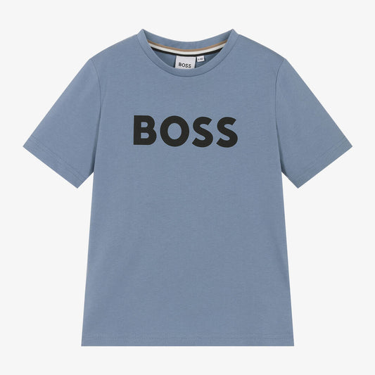 BOSS SLATE BLUE T SHIRT J51204