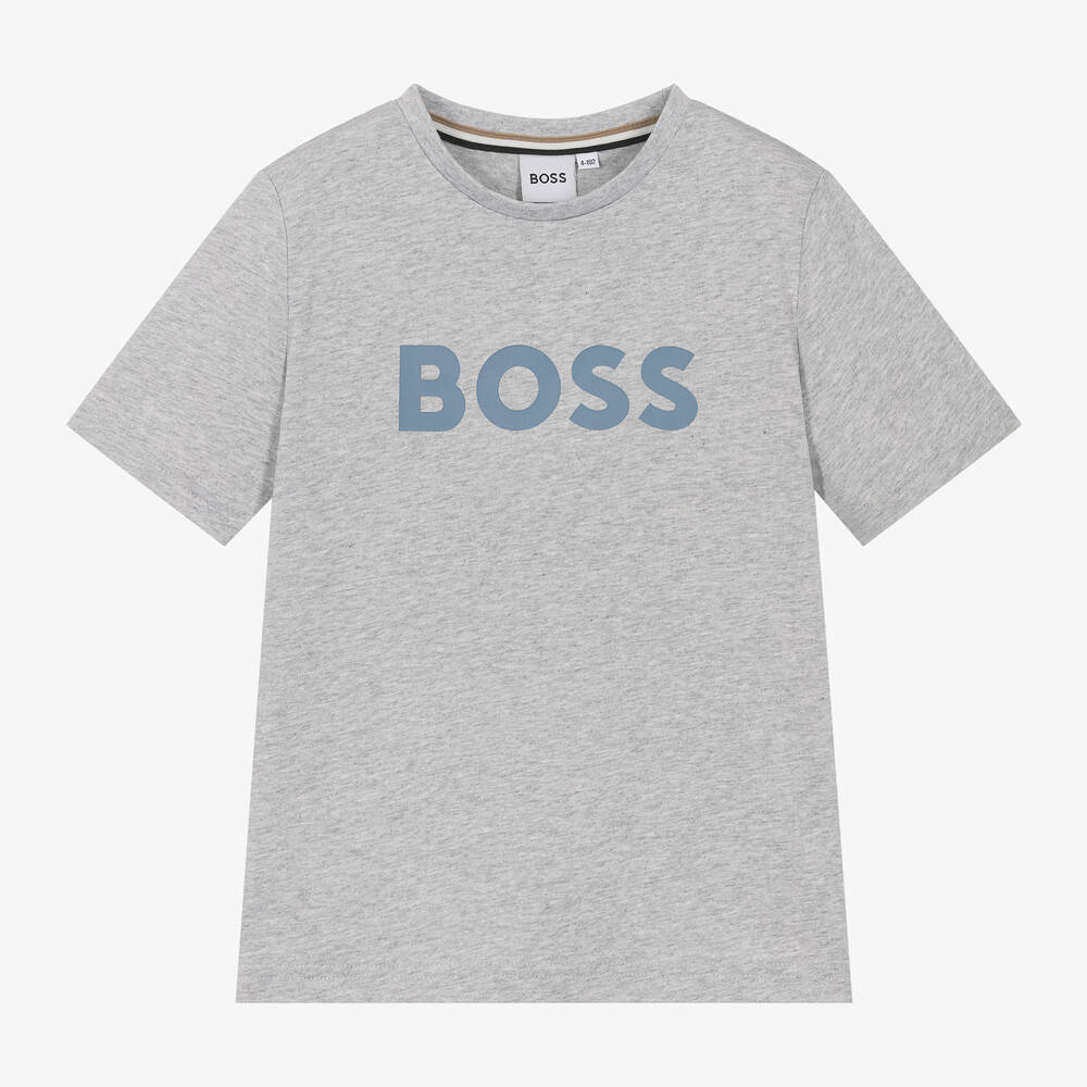 BOSS  GREY T SHIRTS J51204