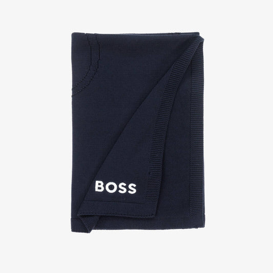 BOSS BABY NAVY BLANKET