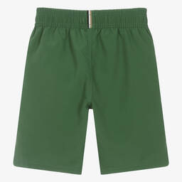 Boss Boys Forest Green Swim Shorts