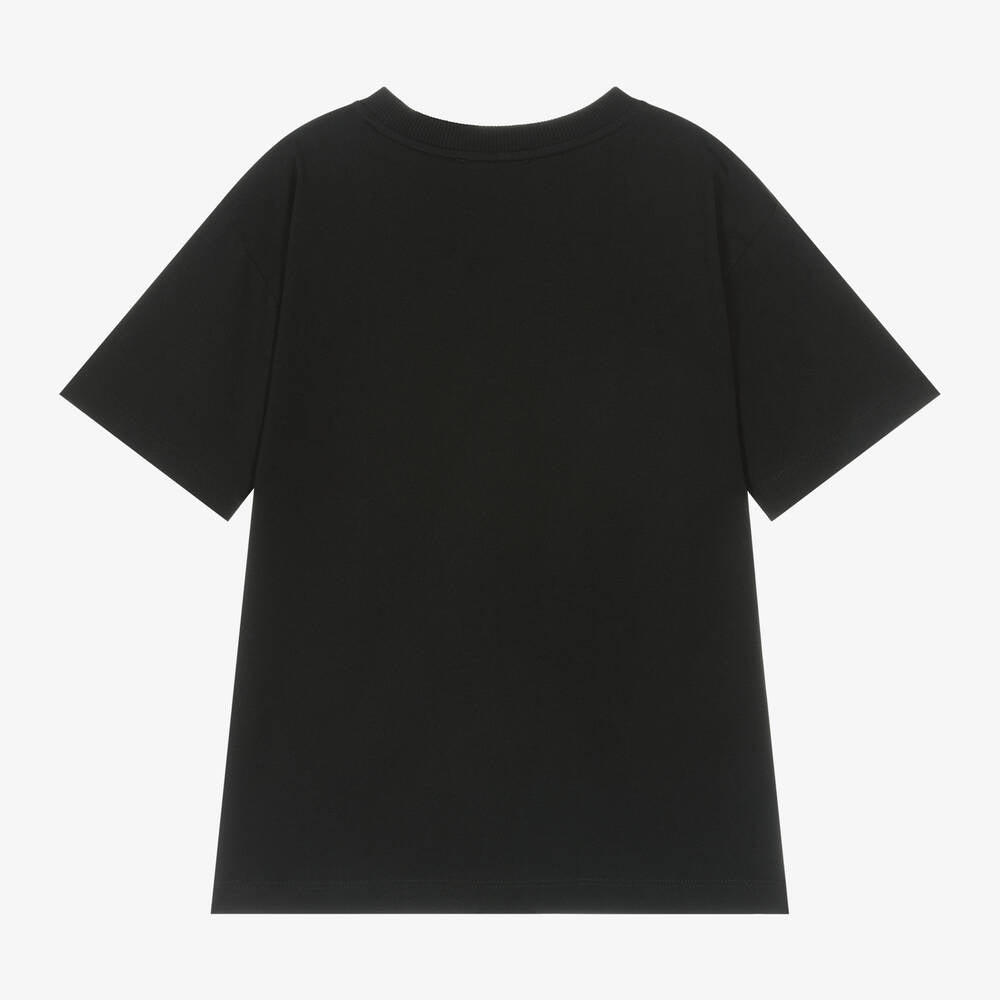 MOSCHINO BLACK MAXI T SHIRT H7M03R