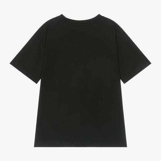 MOSCHINO BLACK MAXI T SHIRT H7M03R