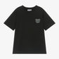 MOSCHINO BLACK MAXI T SHIRT H7M03R