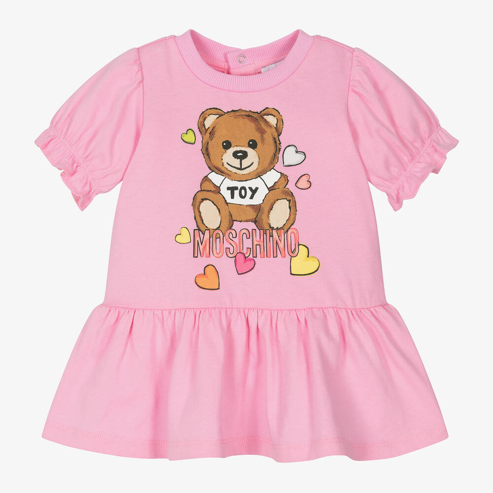 MOSCHINO Baby/Toddler Pink Dress