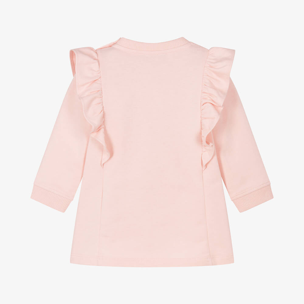 MOSCHINO BABY/TODDLER PINK DRESS MDV0BM