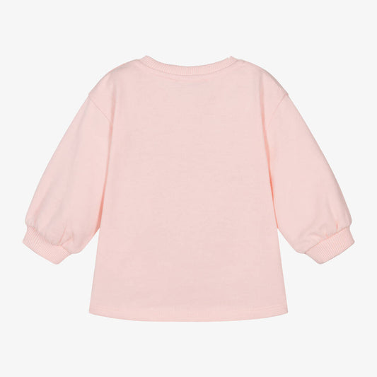 MOSCHINO BABY/TODDLER PINK DRESS MDV0BM