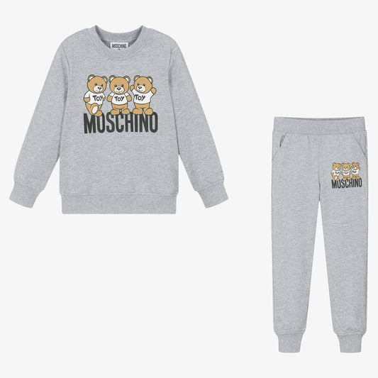 Moschino Grey Tracksuit