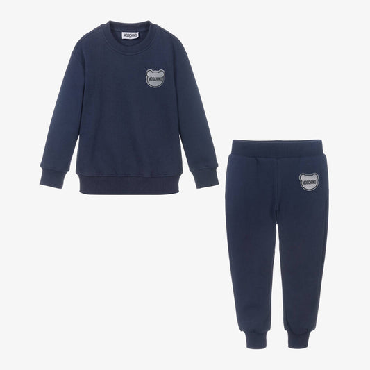 MOSCHINO NAVY TRACKSUIT HUK040