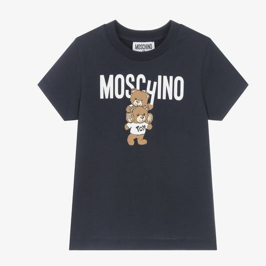 MOSCHINO NAVY T SHIRT HVM04K