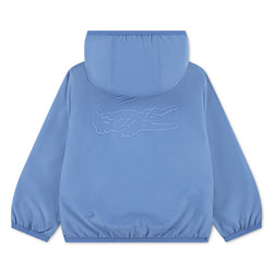 LACOSTE BOYS BLUE WINDBREAKER JACKET 847375