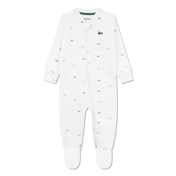 LACOSTE WHITE BABY GROW 547357