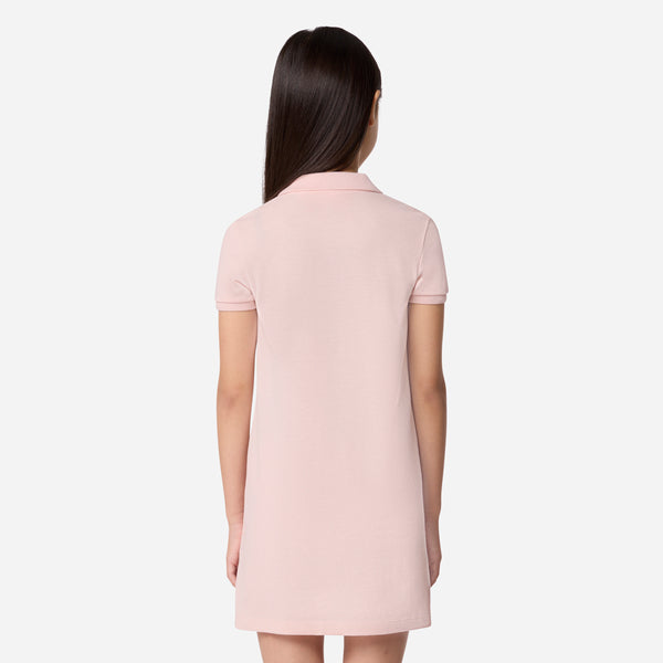 LACOSTE GIRLS/TEEN SALMON POLO DRESS 347066-NA5